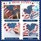 36 Pcs 4th of July Iron On Transfers – Patriotic Heat Transfer Vinyl Decals for Clothing, Bags, Shirts, Jackets, DIY Crafts & Independence Day Decorations